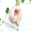 Wholesale Popular Handmade Hair Scrunchies with Pearl